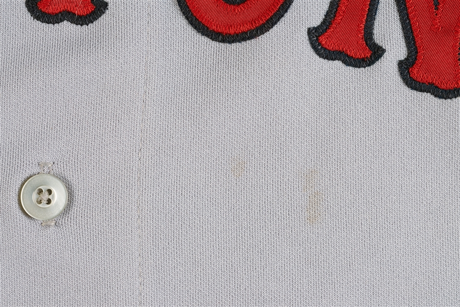 Jed Lowrie 2012 Red Sox Game-Used Jersey (MLB) (Steiner)