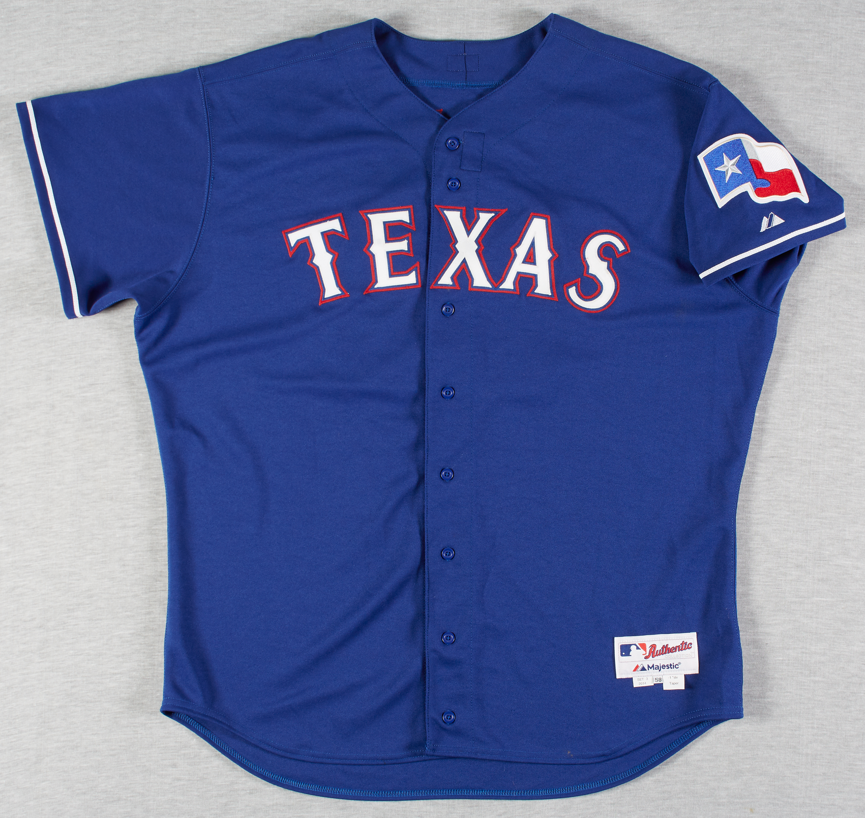 Lot Detail - Prince Fielder 2014 Game-Used Rangers Jersey (MLB