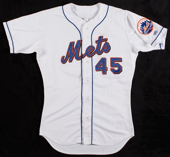 John Franco 2000 Game-Used Mets Jersey (Mets Amazin' Memorabilia)