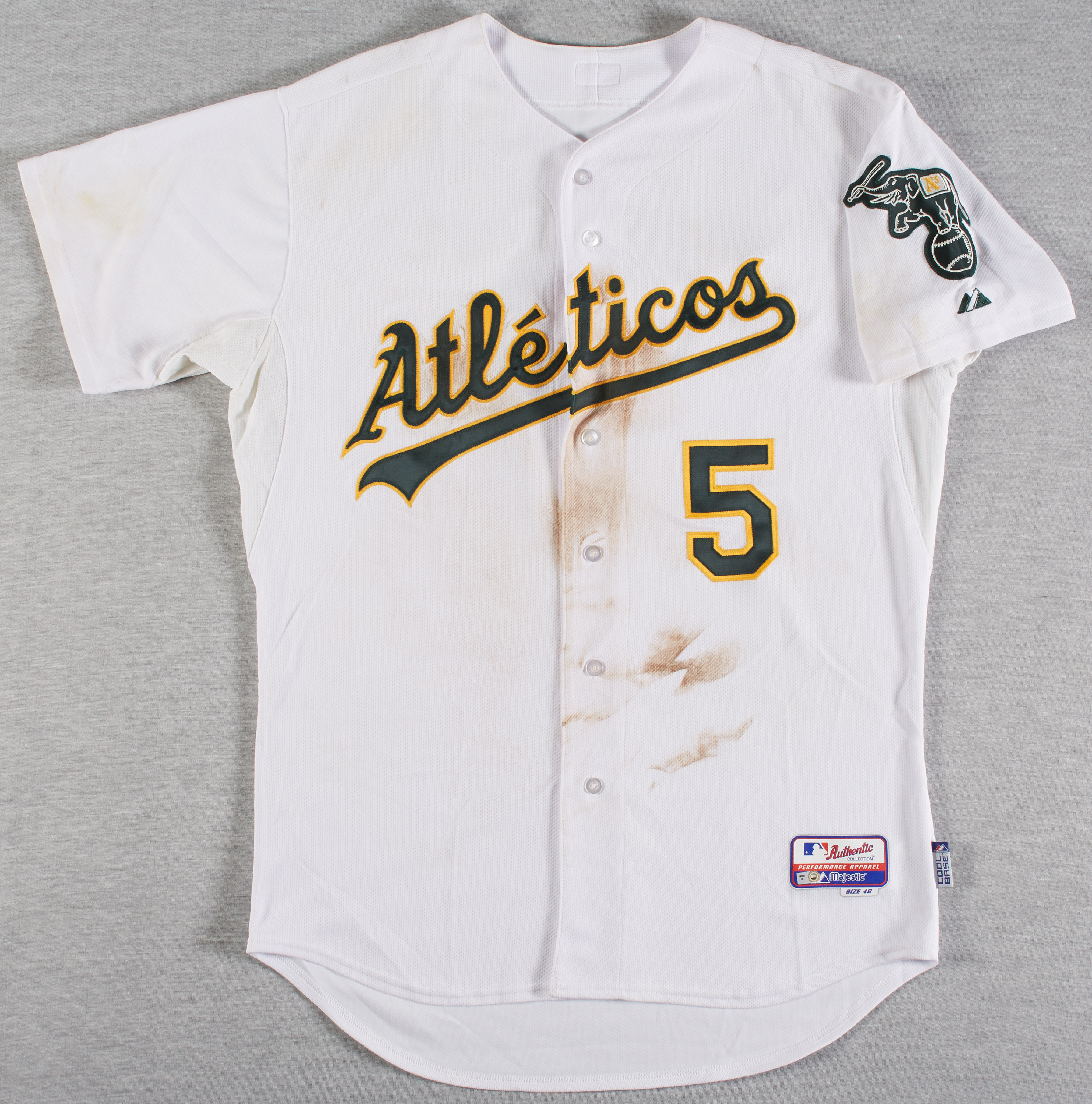 1969 Oakland Athletics Game Worn Jersey