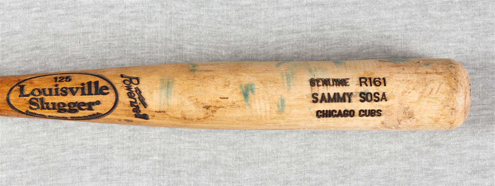 Sammy Sosa 2002 Game-Used Louisville Slugger Bat (PSA/DNA GU 9.5)