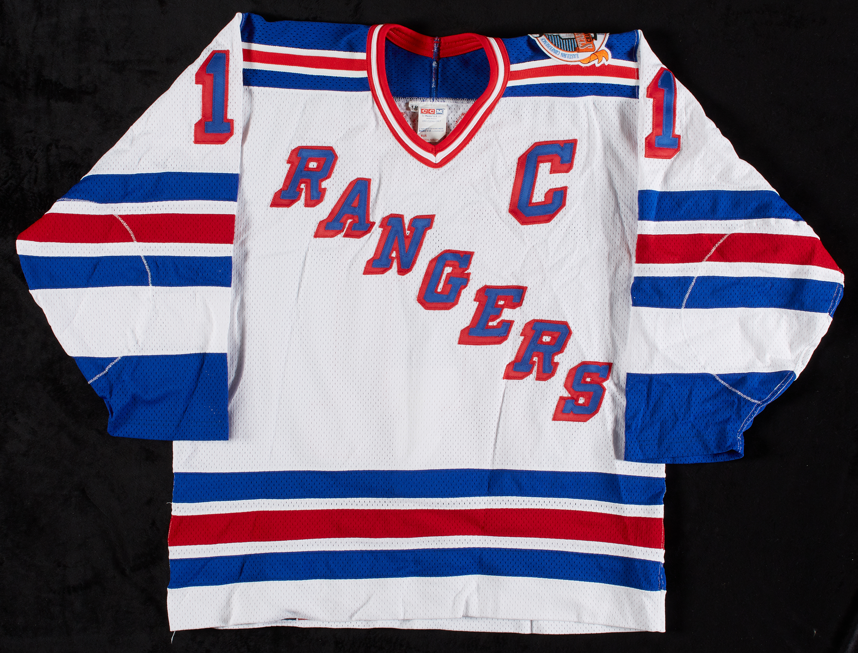 Mark Messier Signed Authentic Rangers 1994 Stanley Cup Ccm Jersey Hof Auto  Coa