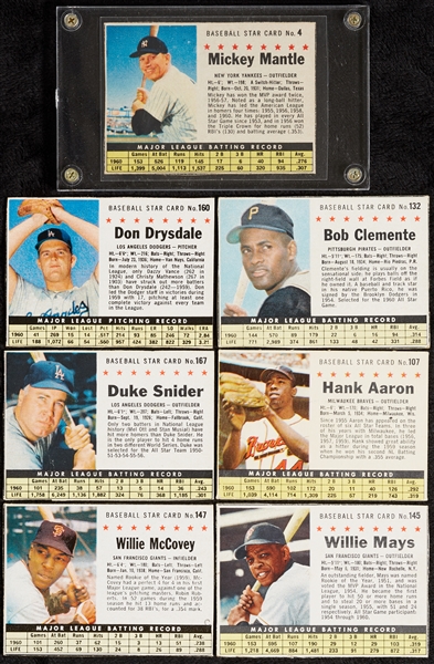 1961 Post Cereal Baseball Complete Set (200)