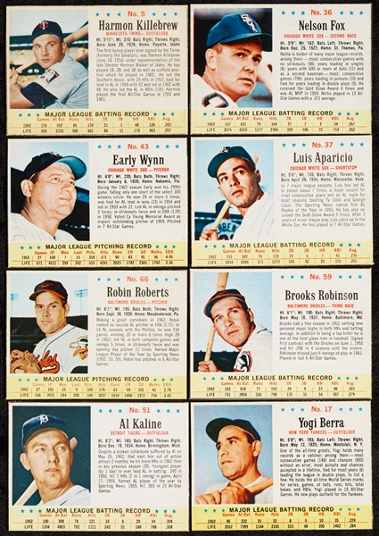 1963 Post Cereal Baseball Near Set (199/200)