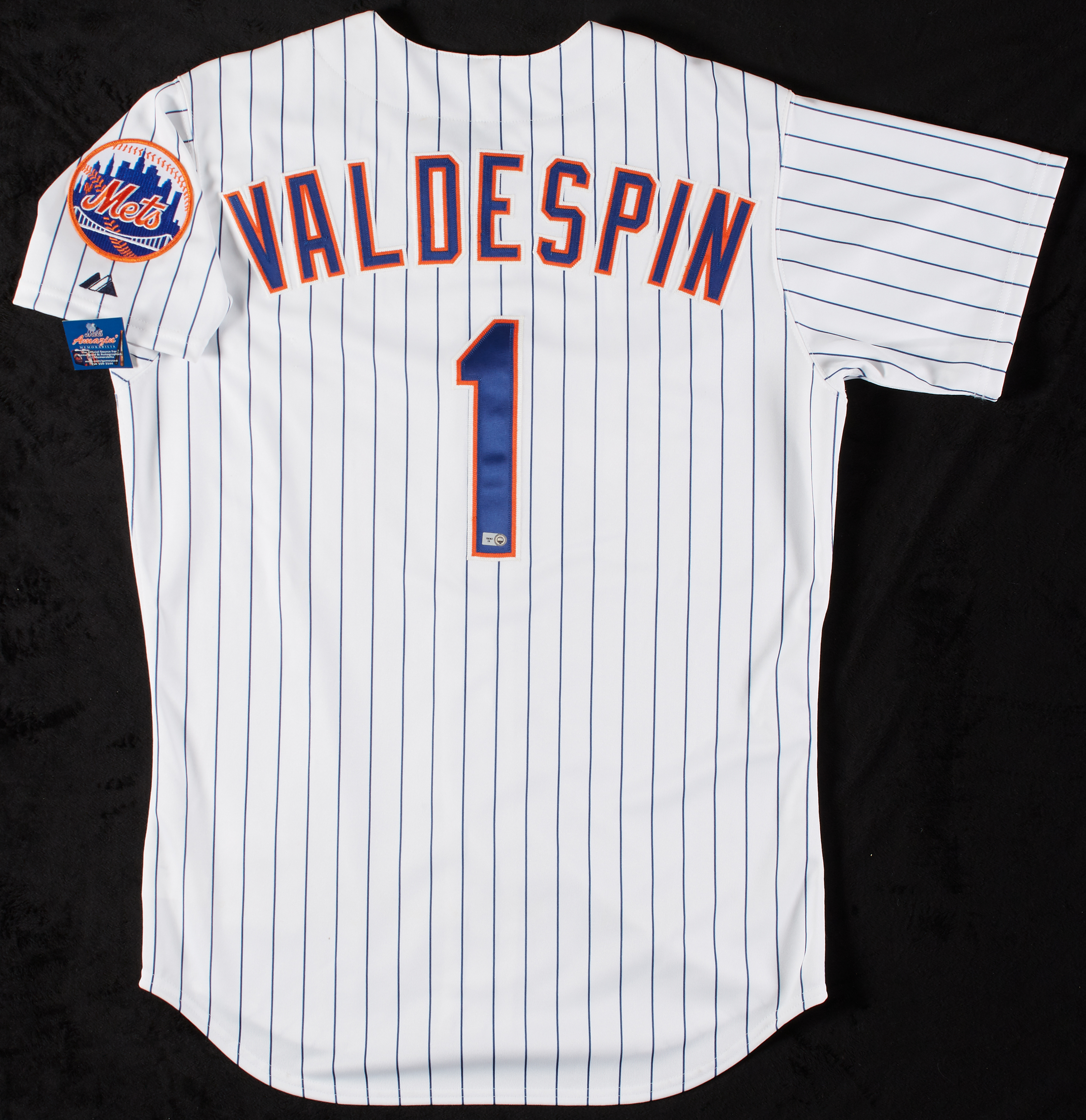 Lot Detail - Jordany Valdespin 2013 Game-Used Mets Throwback