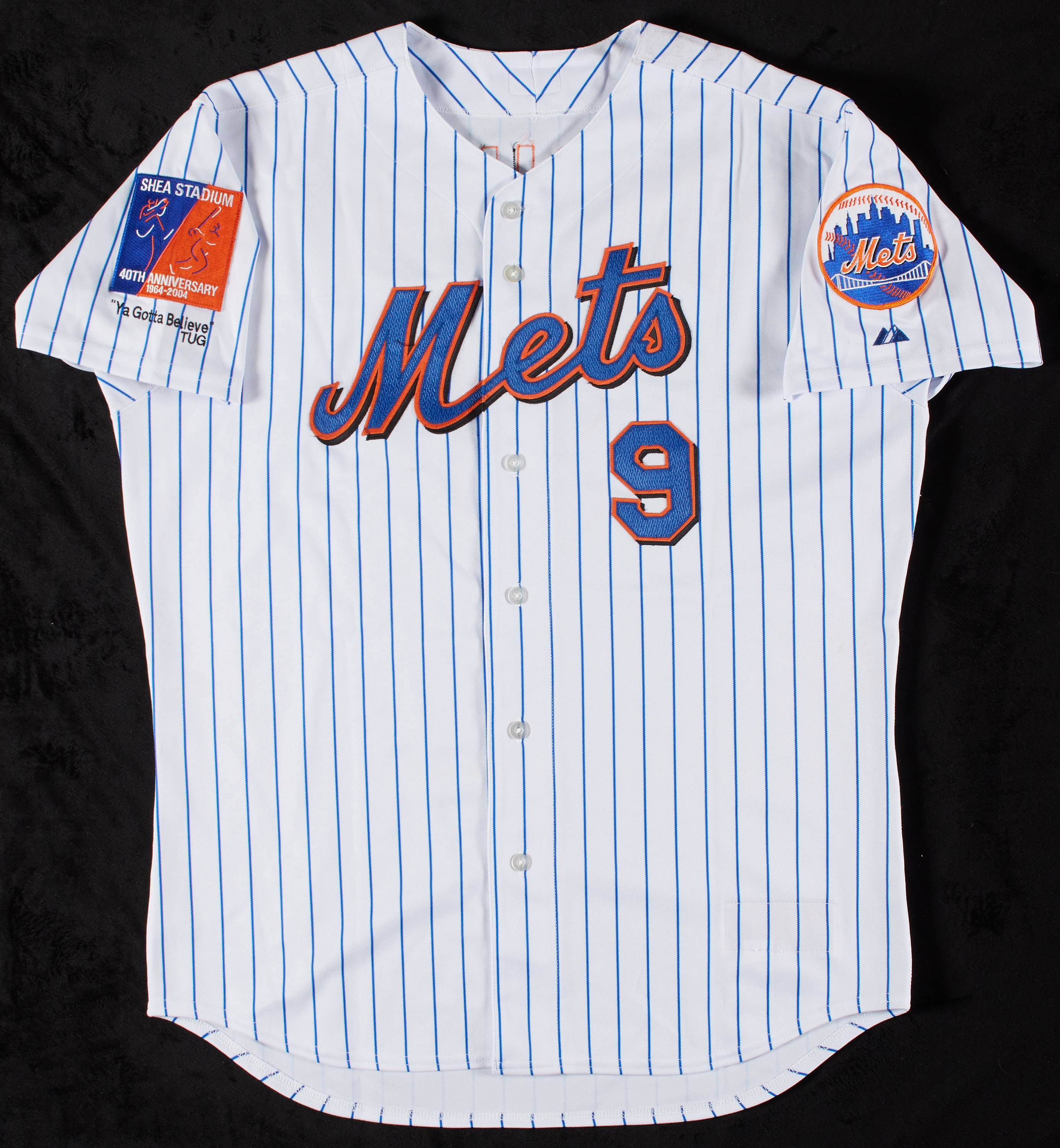 Ty Wiggington Autographed Practice Jersey - Mets History