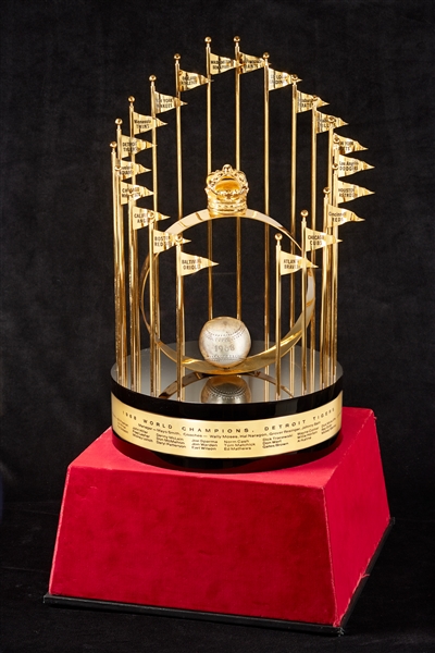 Mickey Lolich's 1968 World Series Personal Trophy (LOA from Lolich)