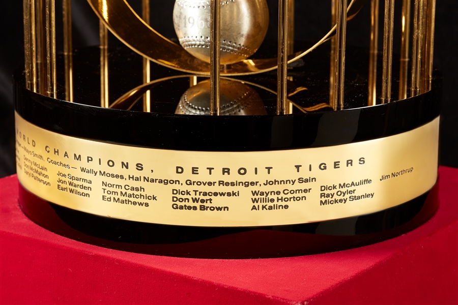 Mickey Lolich's 1968 World Series Personal Trophy (LOA from Lolich)