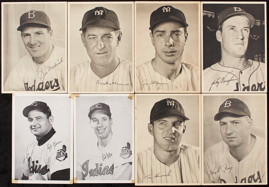 1947 Yankees, Dodgers and Indians Picture Pak Photos With DiMaggio (37)