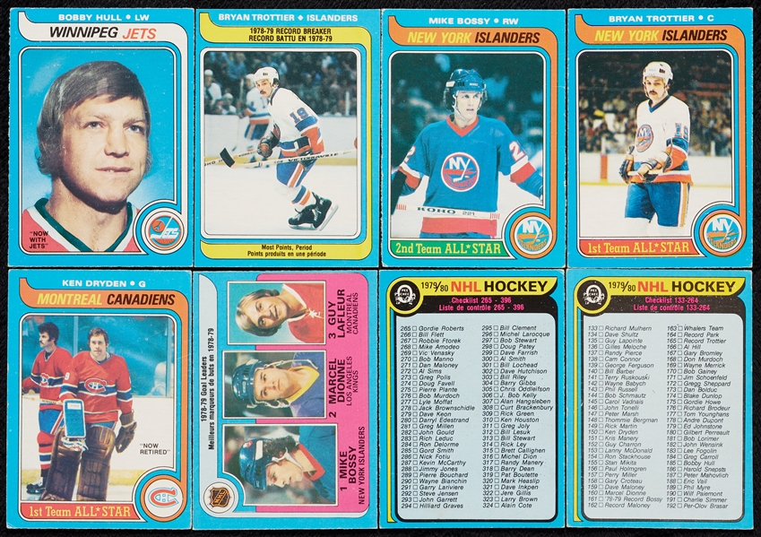 1979 O-Pee-Chee Hockey Near-Set, Slabbed Gretzky (394/396)