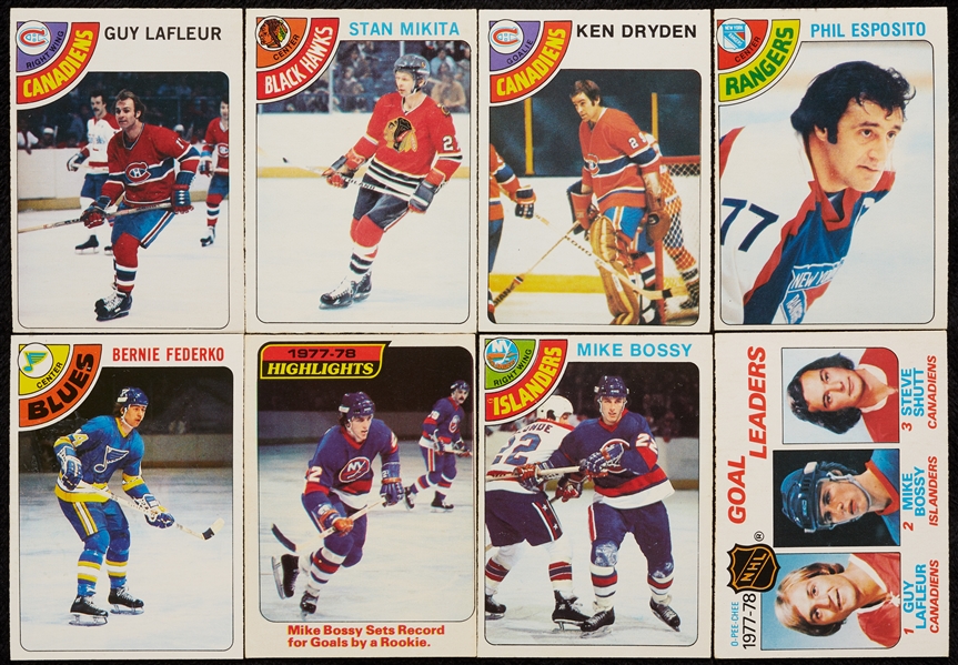 1978 O-Pee-Chee Hockey High-Grade Complete Set (396)