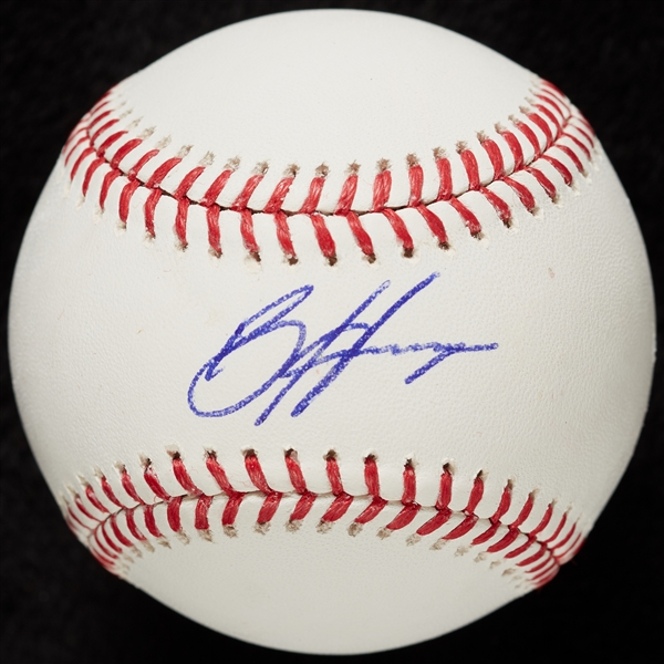 Bryce Harper Single-Signed OML Baseball (BAS)