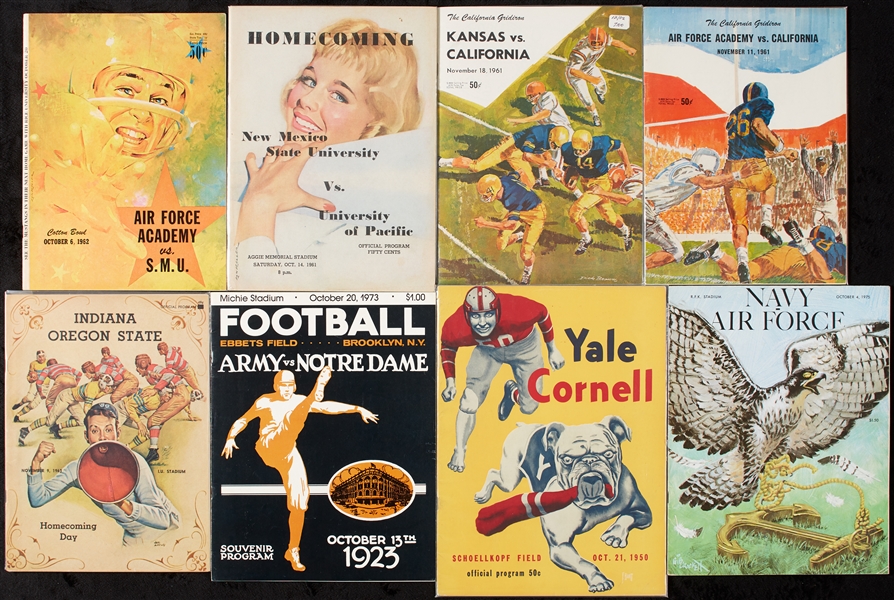 1951-2003 College Football Souvenir Programs Group (83)