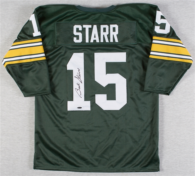 Bart Starr Signed Packers Jersey (Tri-Star) (BAS)