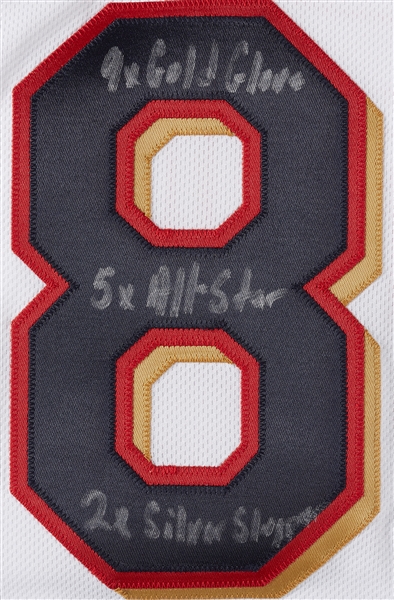 Torii Hunter Signed Twins Jersey with Multiple Inscriptions (BAS)