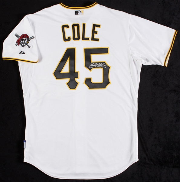 Gerrit Cole Signed Pirates Jersey (BAS)