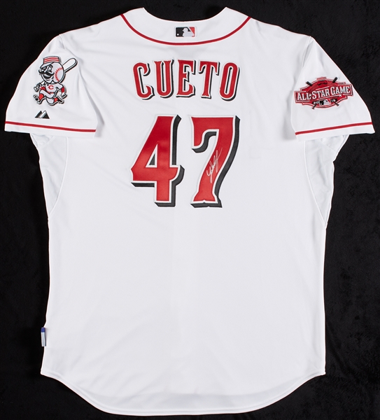 Johnny Cueto Signed Reds Jersey (BAS)