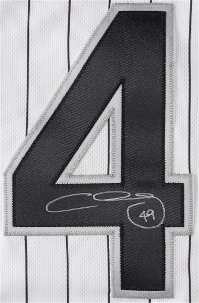 Chris Sale Signed White Sox Jersey (BAS)