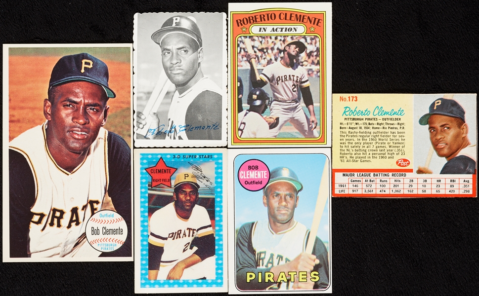 Vintage Roberto Clemente Grouping (6)