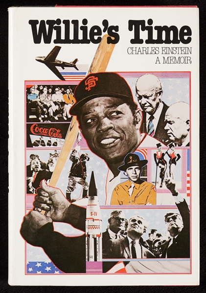 Willie Mays Signed Willie's Time First Edition Book (BAS)