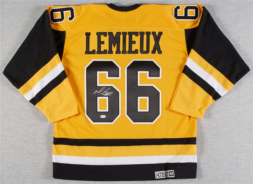 Mario Lemieux Signed Penguins Jersey (JSA)
