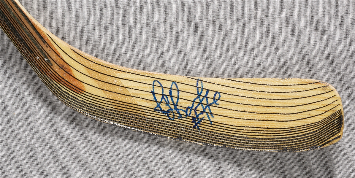 Ray Bourque Signed & Game-Used Sherwood Hockey Stick (BAS)
