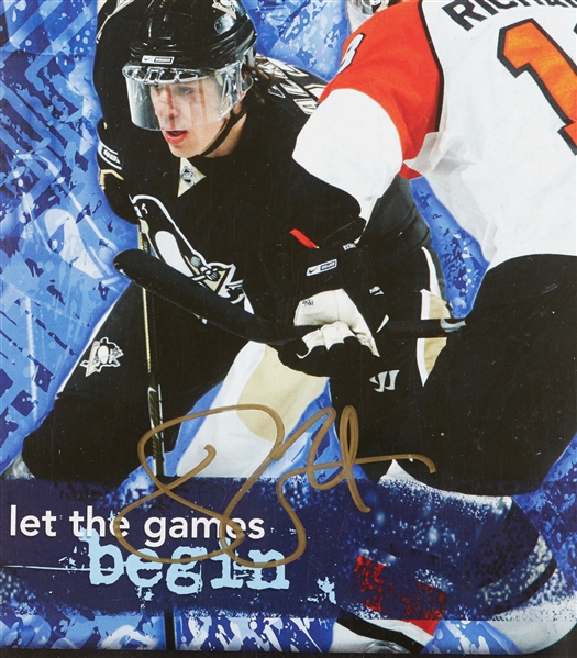Evgeni Malkin Game-Used Bauer Hockey Stick in Multi-Signed Shadowbox (8 Signatures) 