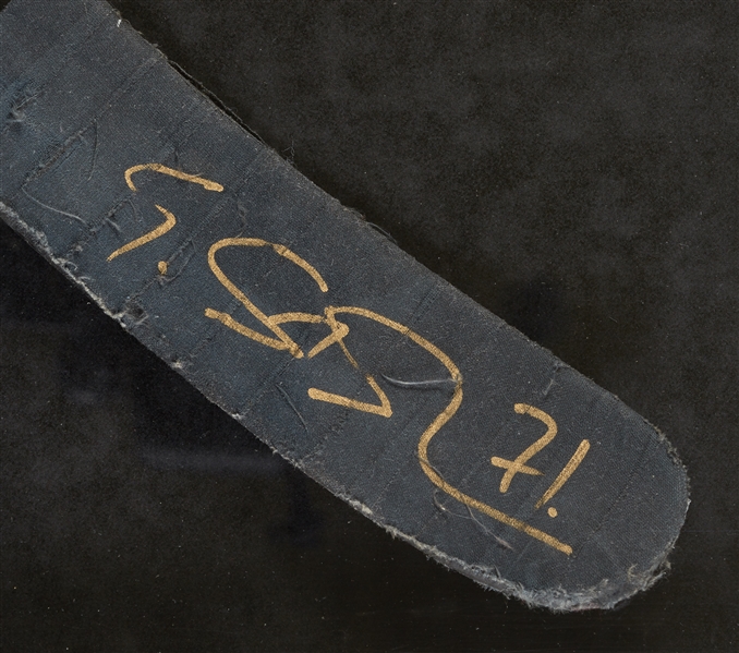 Evgeni Malkin Game-Used Bauer Hockey Stick in Multi-Signed Shadowbox (8 Signatures) 