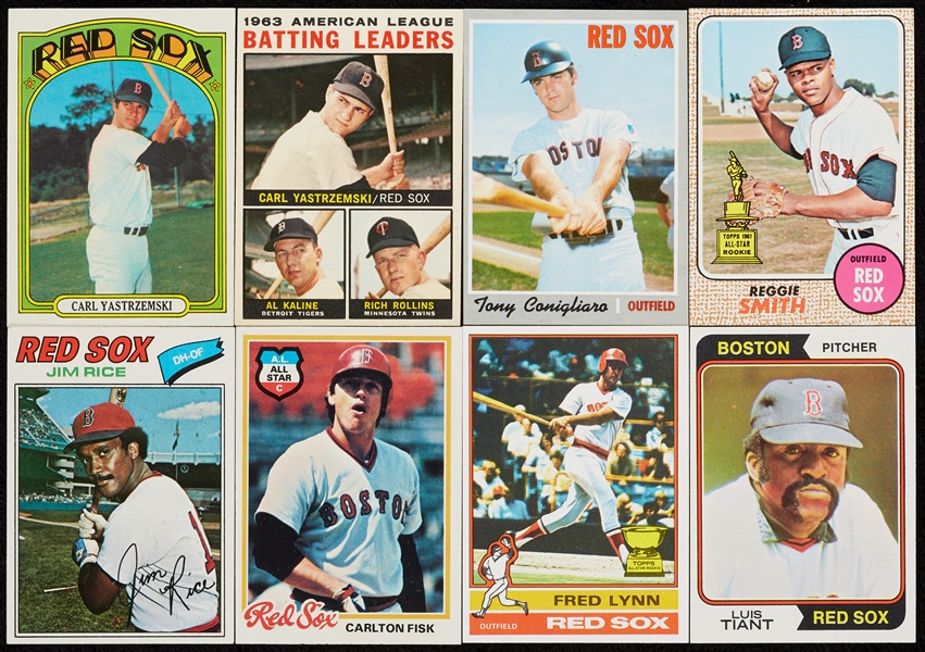 1961-90 High-Grade Boston Red Sox Team Sets Group (29 sets, 780 cards)