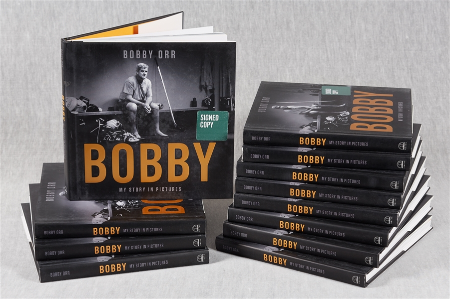 Bobby Orr Signed My Story In Pictures Books Group (12)
