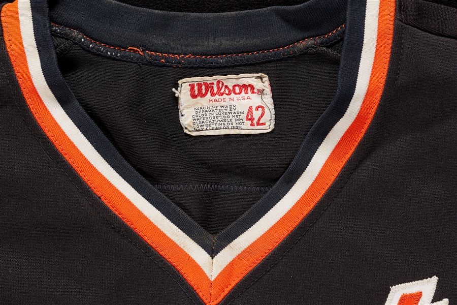 Tom O'Malley 1982 Game-Used San Francisco Giants Jersey
