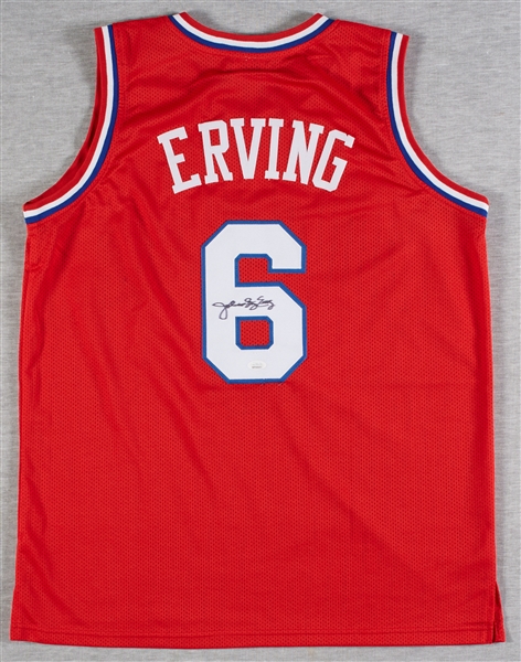 Julius Erving Signed 76ers Jersey (JSA)