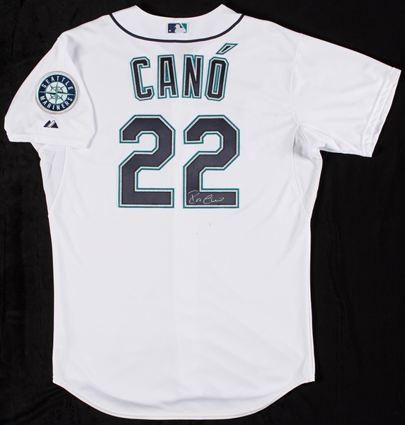 Robinson Cano Signed Mariners Jersey