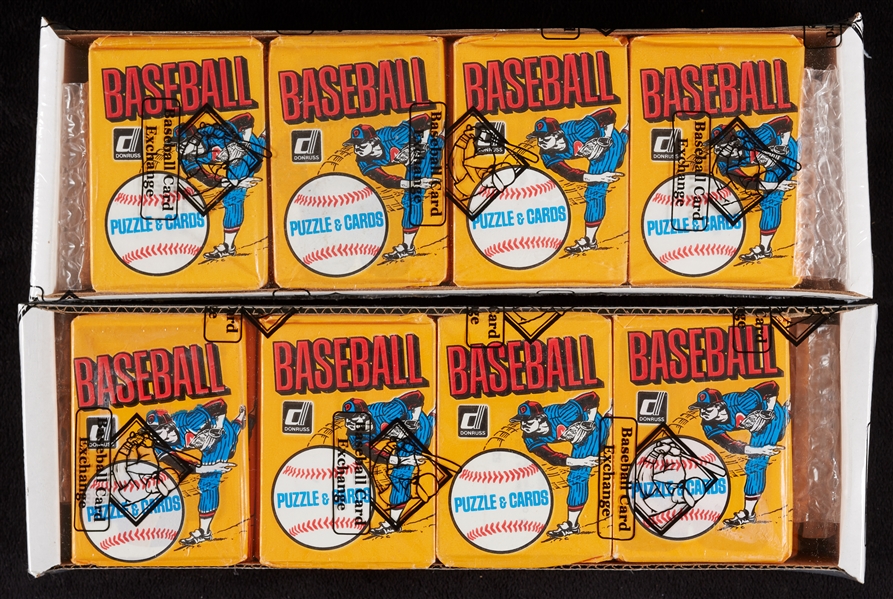 1984 Donruss Baseball Unopened Wax Pack Hoard (72) (BBCE)