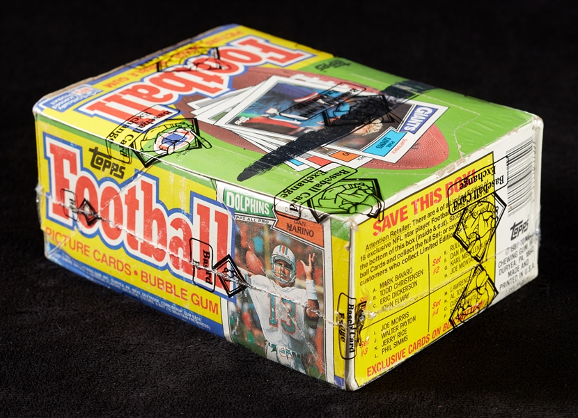 1987 Topps Football Unopened Wax Box (36) (BBCE)