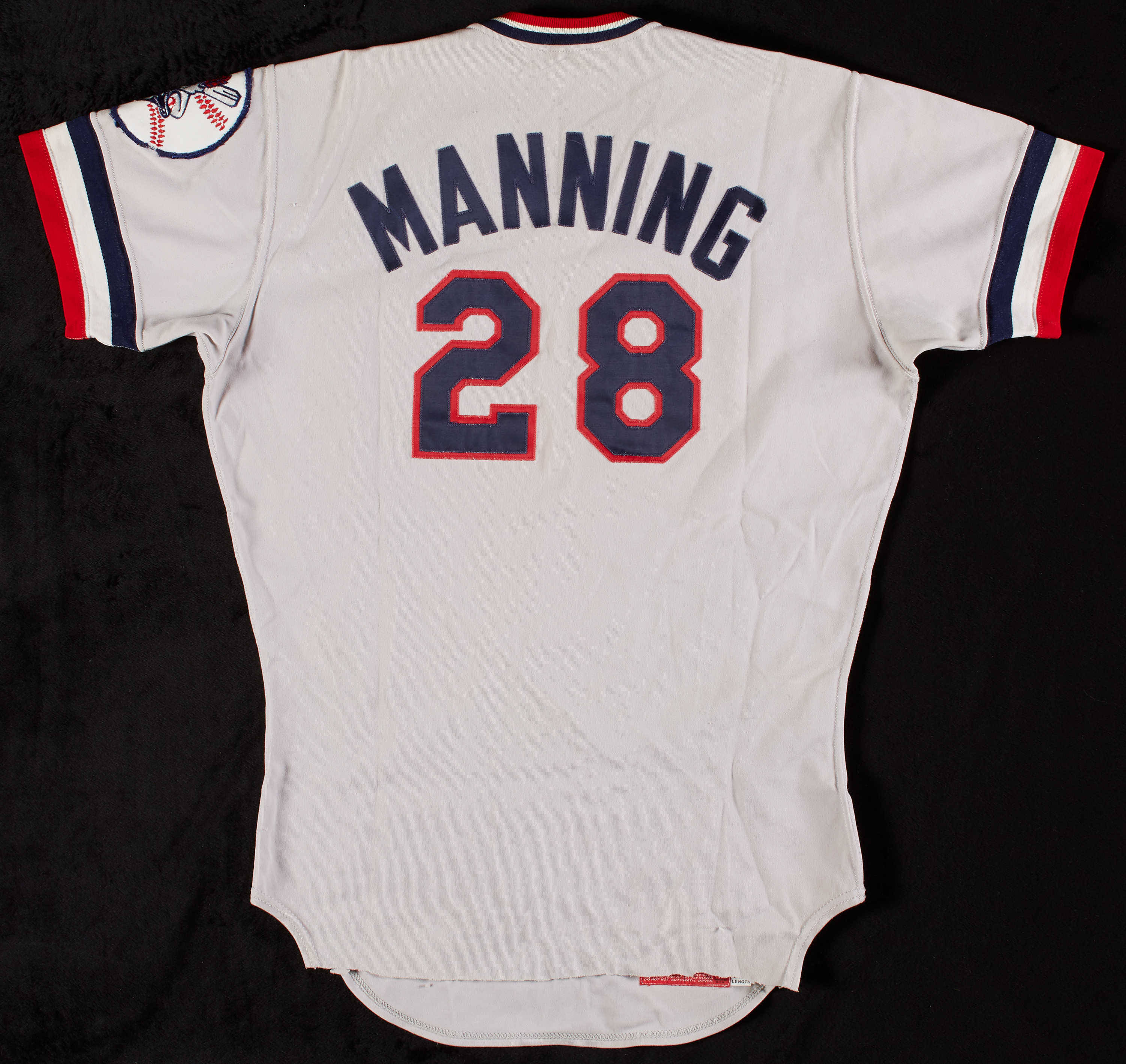 Lot Detail - Rick Manning 1978 Game-Used Cleveland Indians Road Jersey