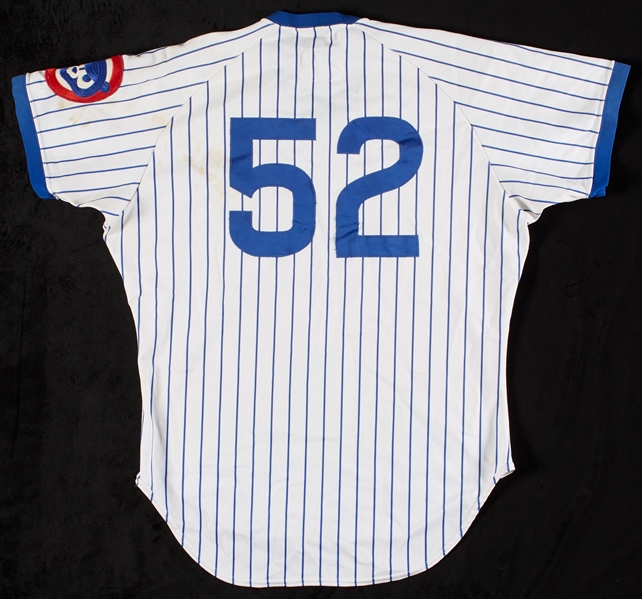 Frank Lucchesi 1987 Game-Used Chicago Cubs Home Jersey