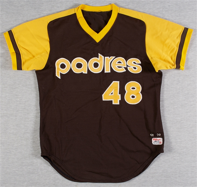 Dennis Kinney 1979 Game-Used San Diego Padres Home Jersey
