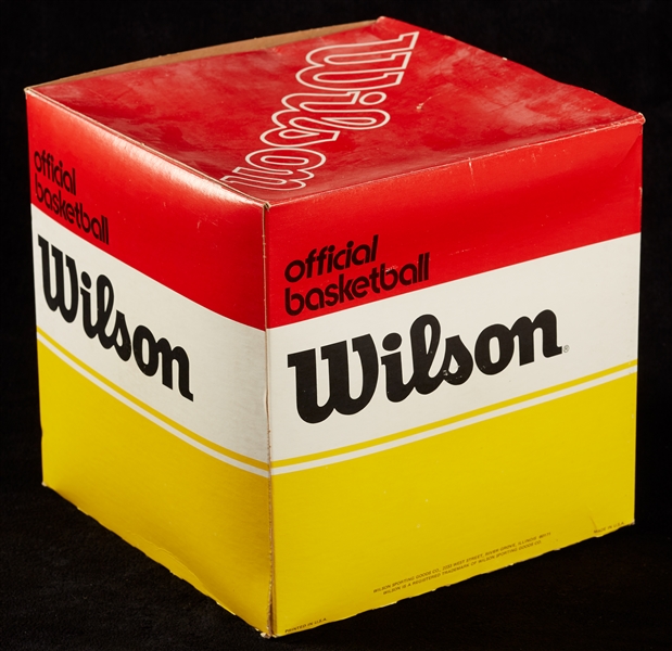 1978-1981 Official Wilson WBL Basketball in Original Box