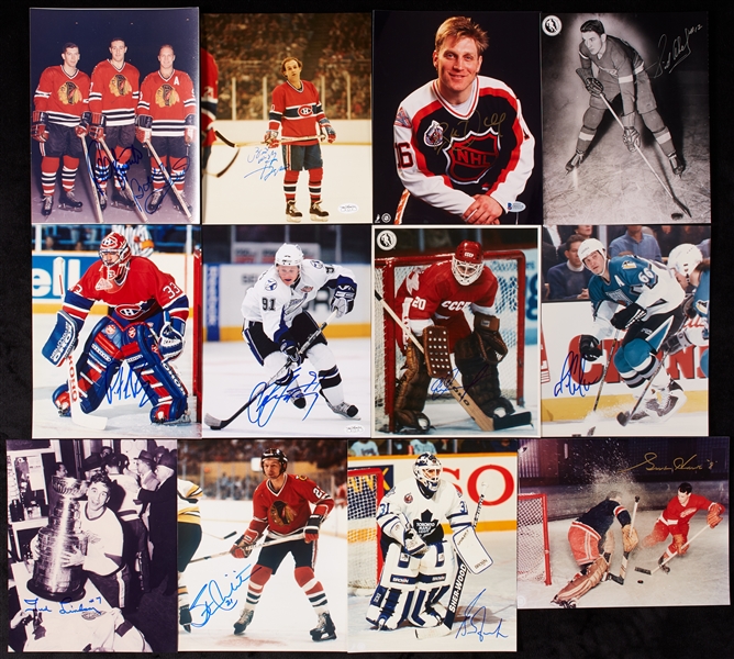 Hockey Signed 8x10 Photo Group (212)