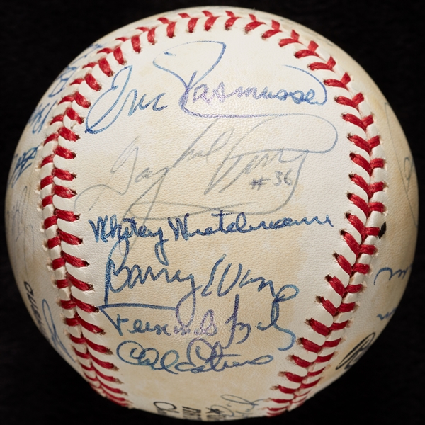 1978 San Diego Padres Team-Signed ONL Baseball with Rookie Year Ozzie Smith (22)