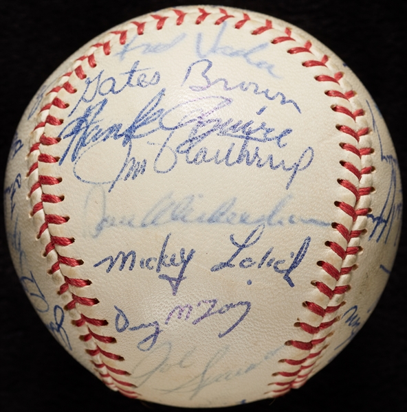 1969 Detroit Tigers Team-Signed Baseball (31)