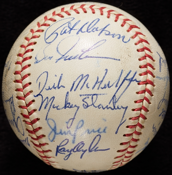 1969 Detroit Tigers Team-Signed Baseball (31)
