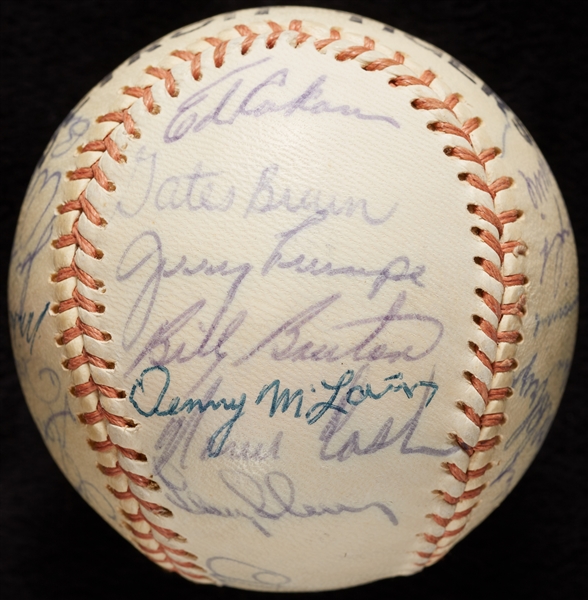 1964 Detroit Tigers Team-Signed Baseball (27)