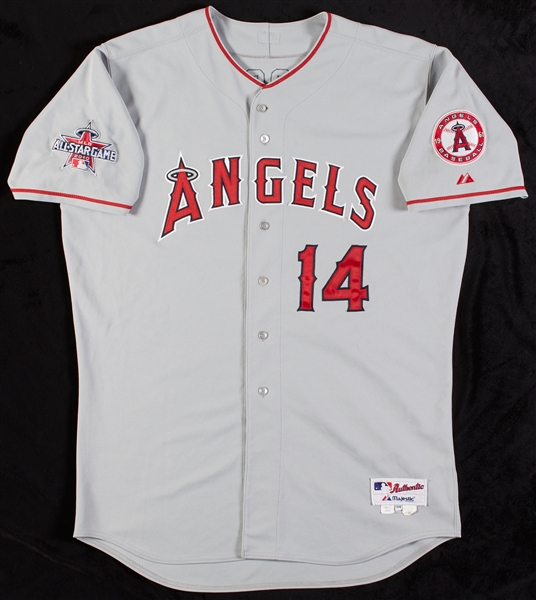 Mike Scioscia 2010 Game-Used Angels Jersey 