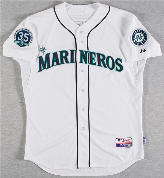 Seattle Mariners Game-Used Jersey Pair with Kotchman & Noesi (2)
