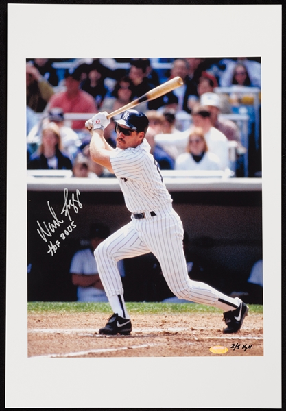 Wade Boggs Signed Canvas Print (2/5) (Steiner)