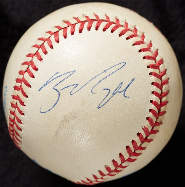 Billy Ripken & Cal Ripken Jr. Multi-Signed OAL Baseball (BAS)