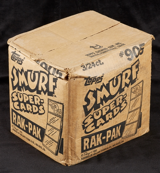 1982 Topps Smurfs Supercards Case (3/24)