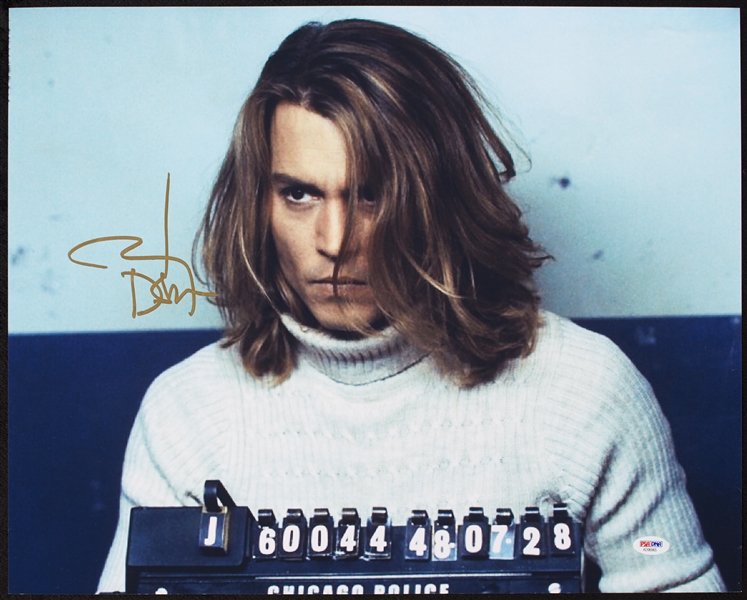 Johnny Depp Signed 16x20 Blow Photo (PSA/DNA)